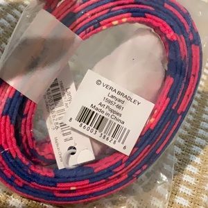 Vera Bradley lanyard art poppies